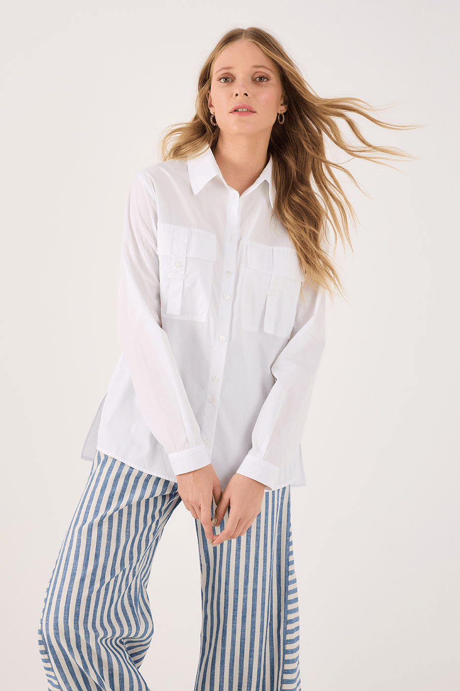 Cotton Pocket Shirt