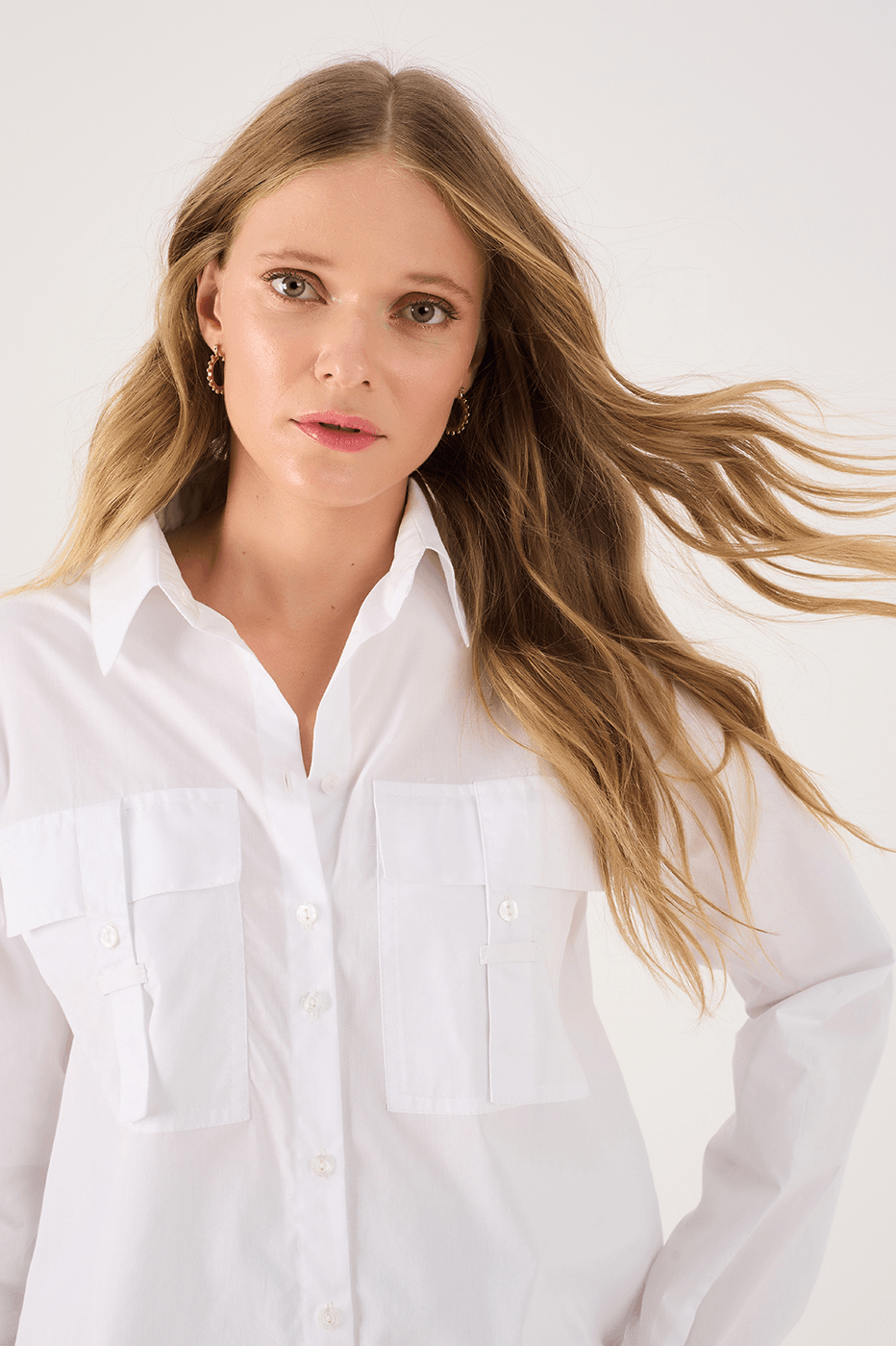 Cotton Pocket Shirt