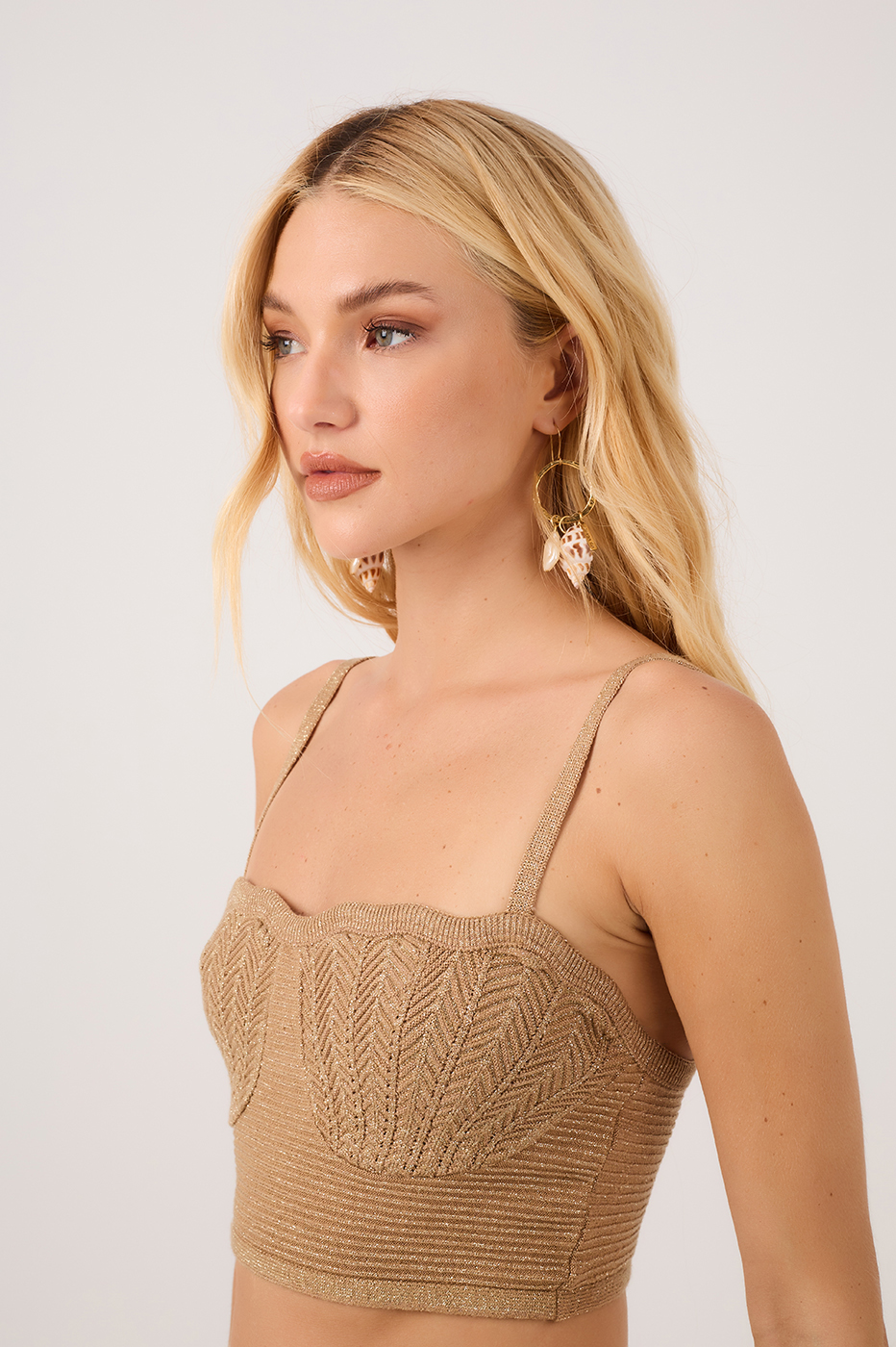Knit Shell Crop Top_4