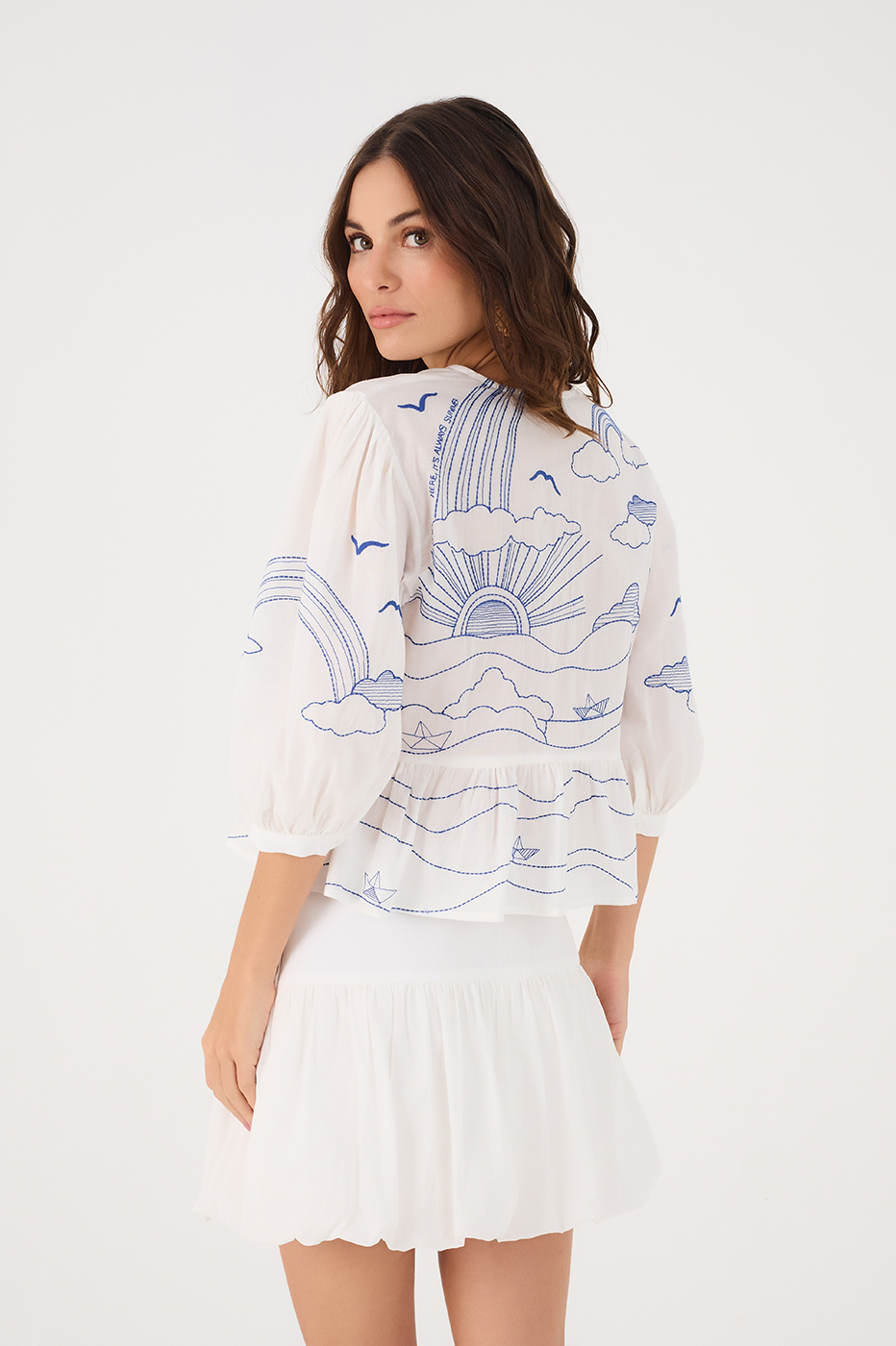 Embroidered Voile Gown_7