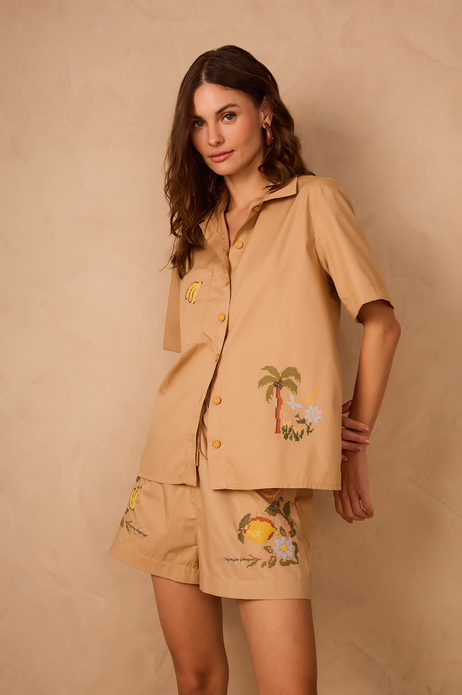 Embroidered Cotton Shirt_1