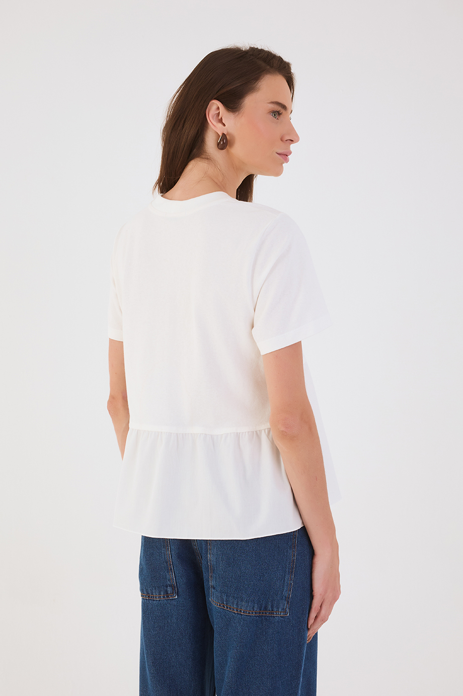 Off-White Asymmetric Ruffle T-Shirt_6