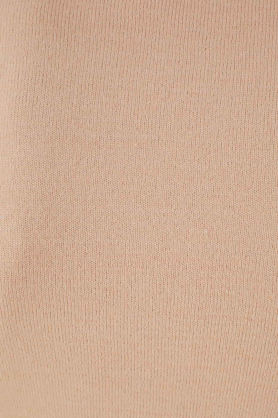 Off-White Long Sleeve Ruched Tricot Blouse