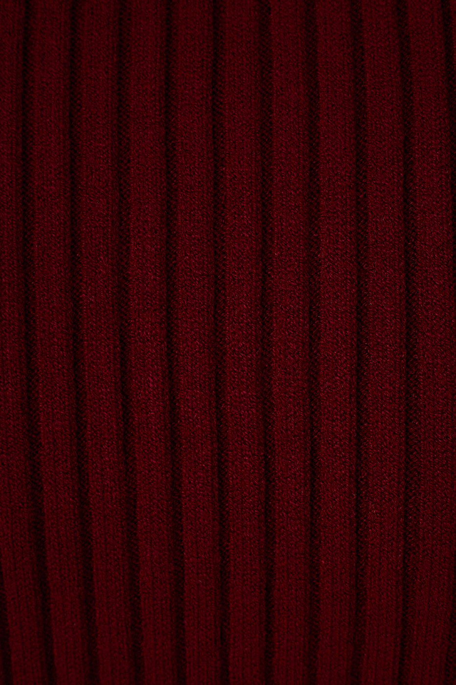 Wine Bossa Ribbed Sleeveless Turtleneck_6