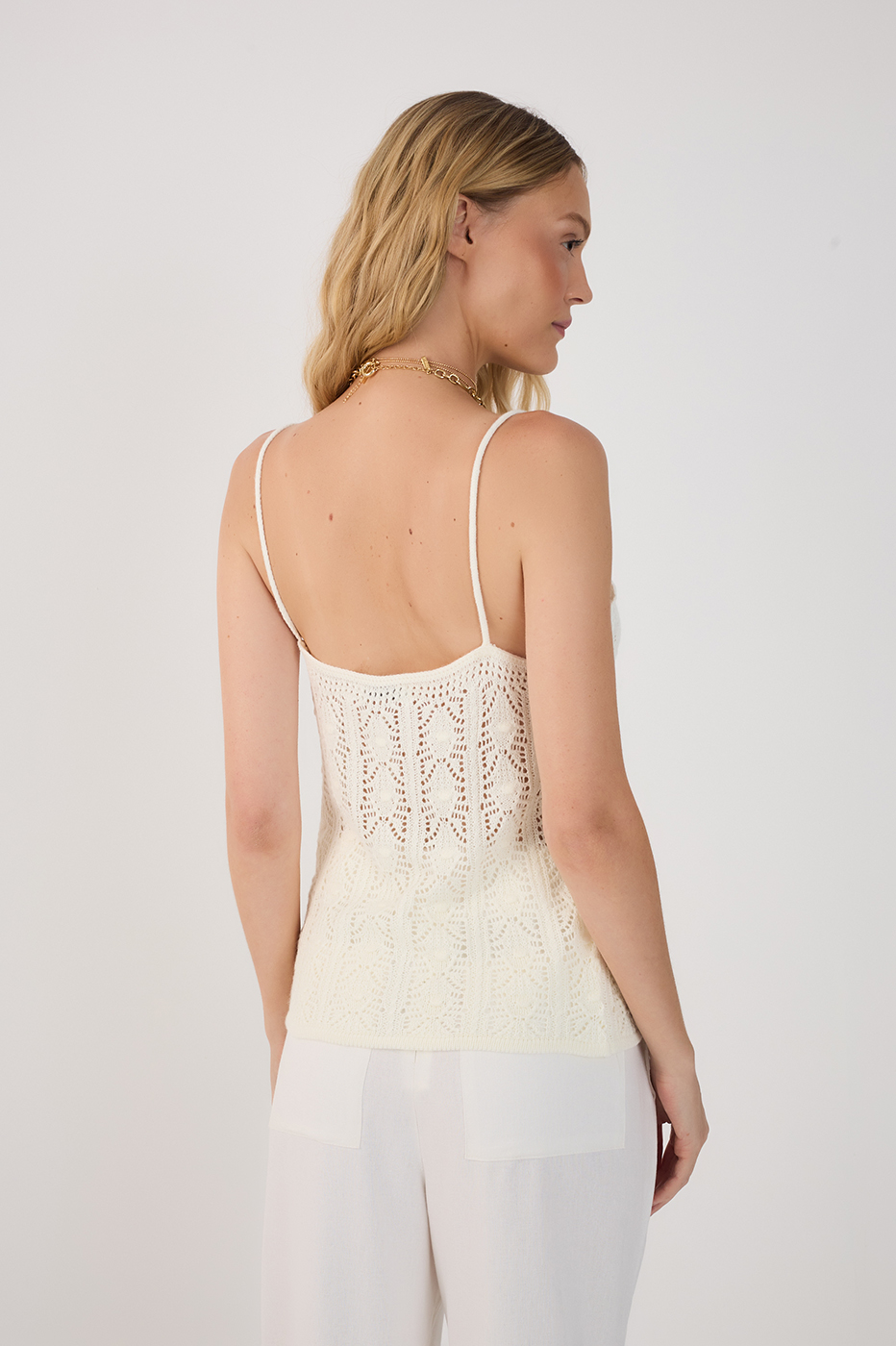 Knit Buttons Top_5