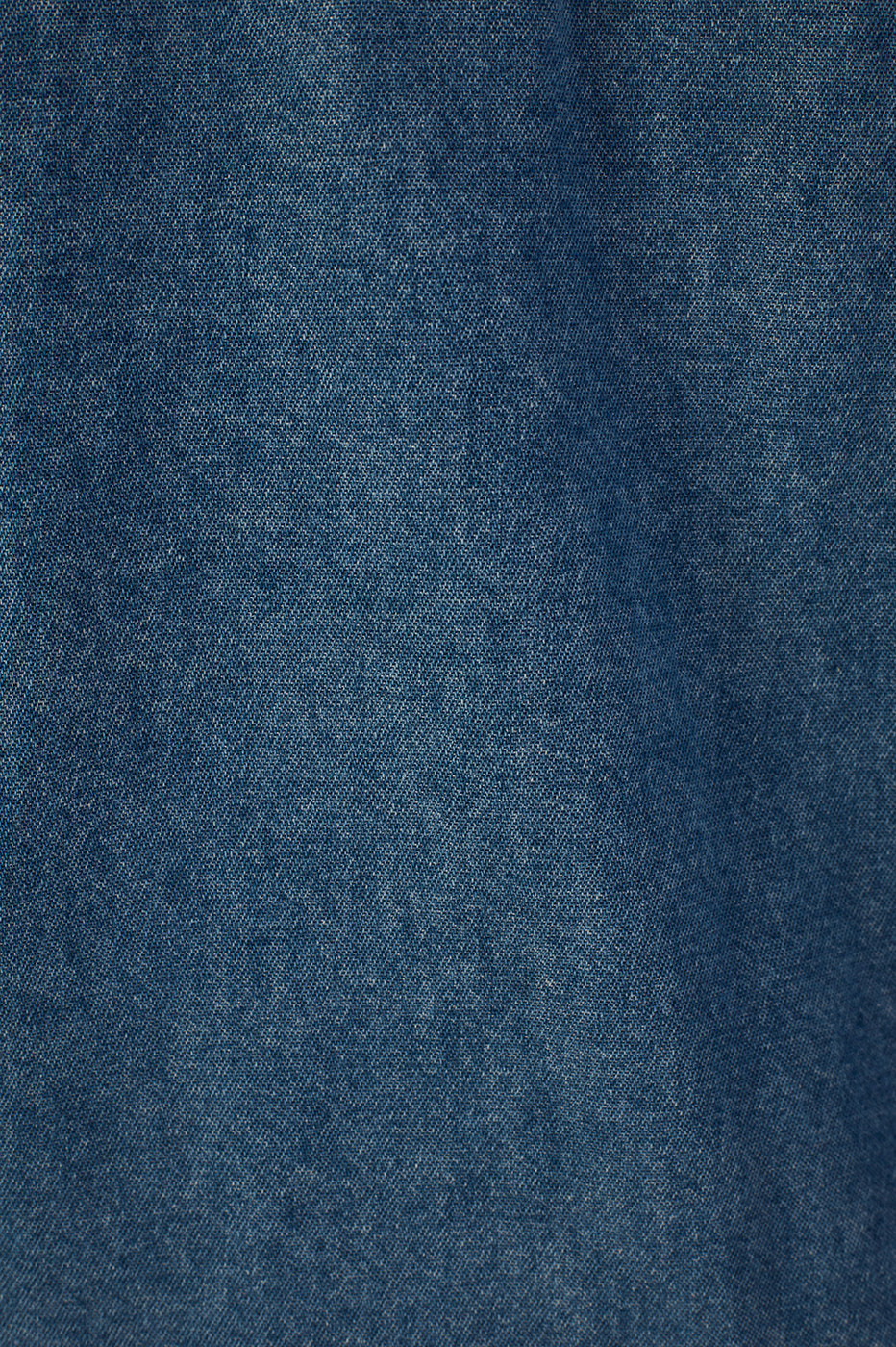 Denim Front Ties Collared Buttoned Shirt_7