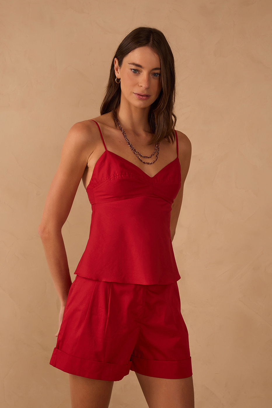 Cotton Cut Bust Blouse_1