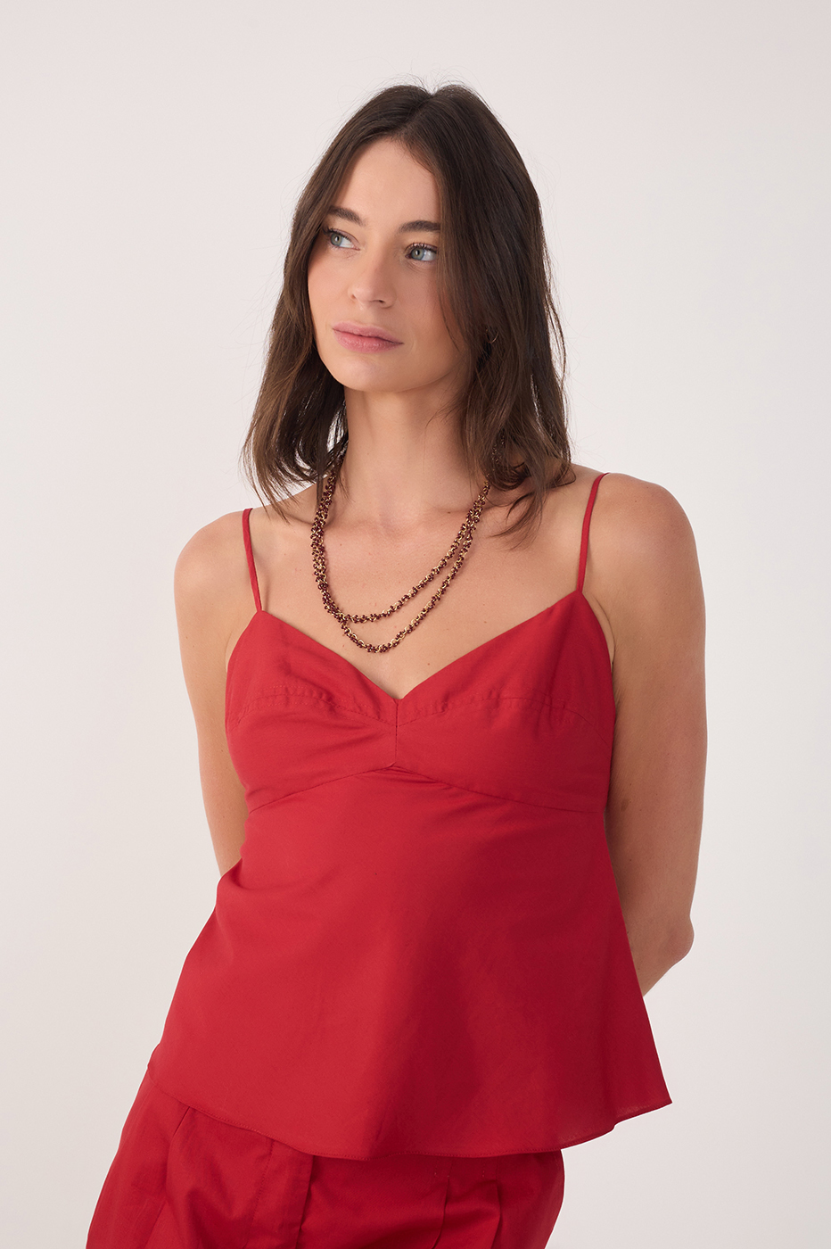 Cotton Cut Bust Blouse_3