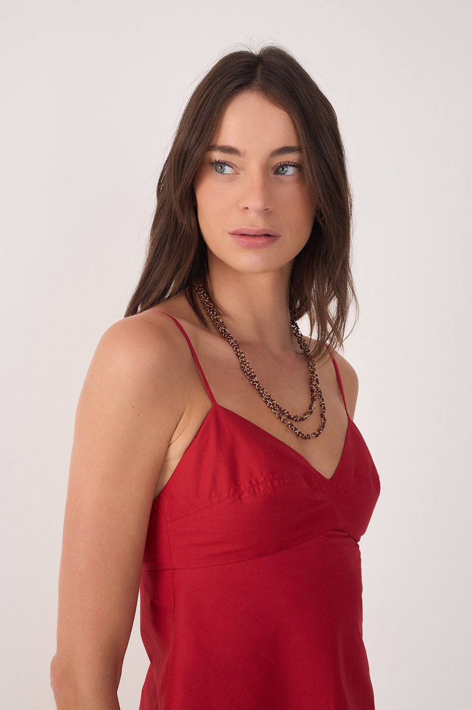 Cotton Cut Bust Blouse_4