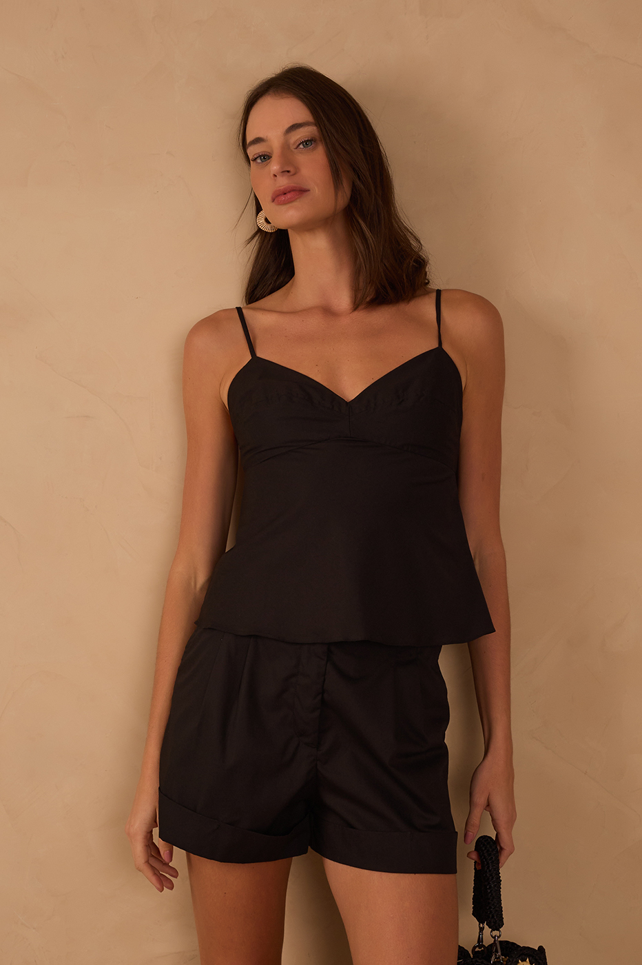 Cotton Cut Bust Blouse_1