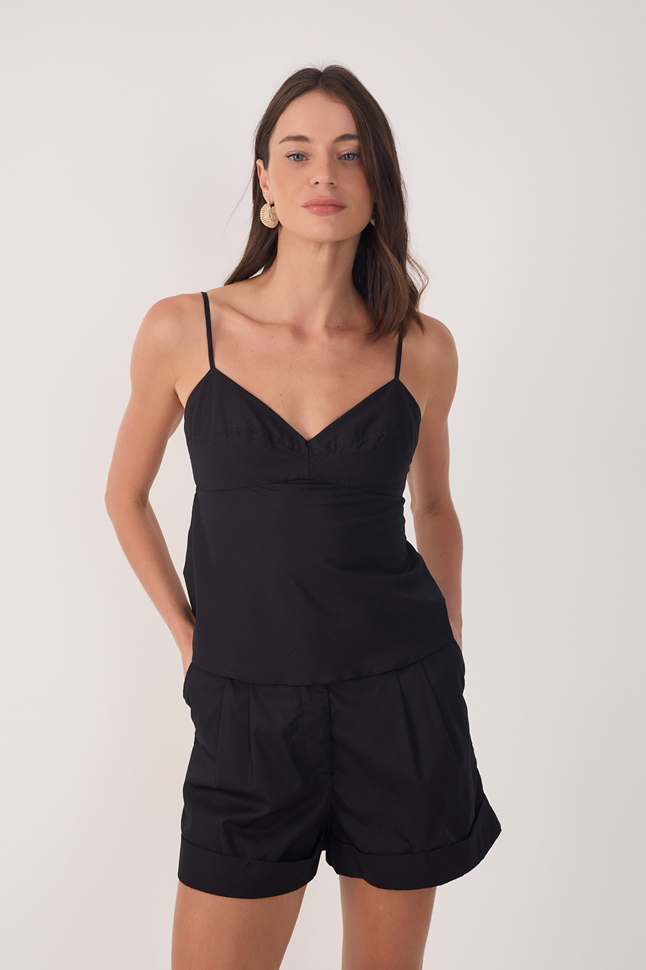 Cotton Cut Bust Blouse_3