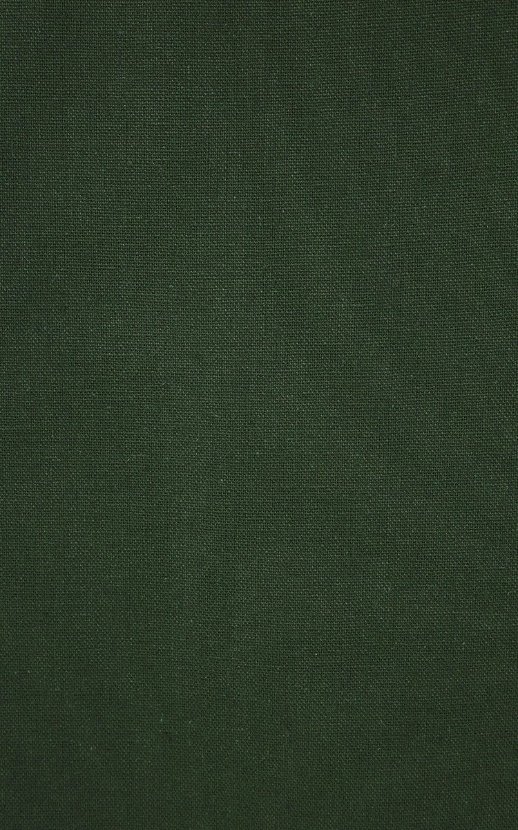 Green Square Neck Knot Ties Linen Blouse_6