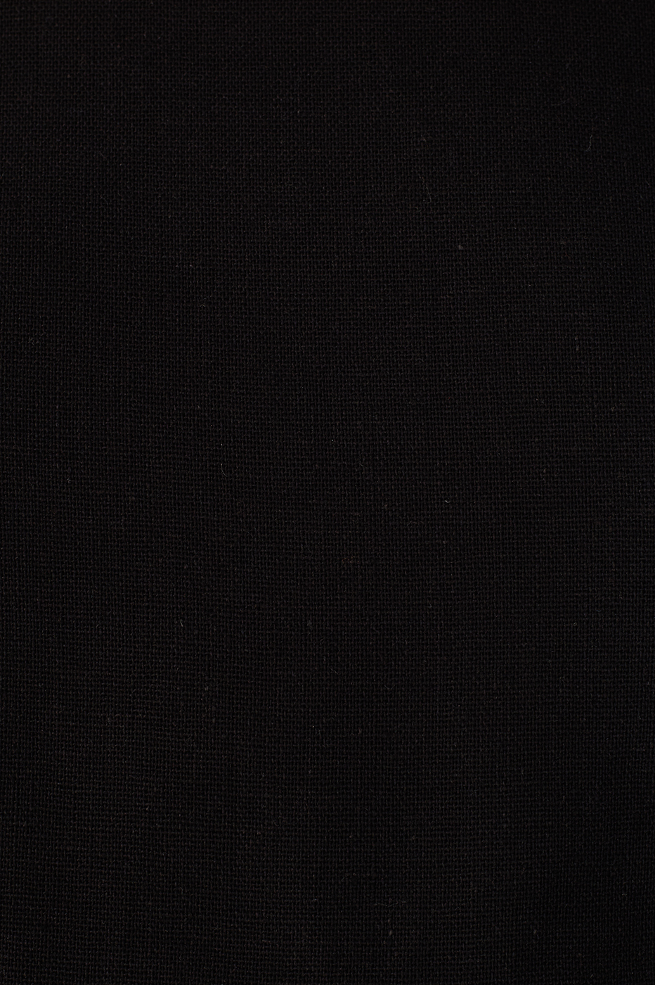 Black Square Neck Front Cut-Out Blouse