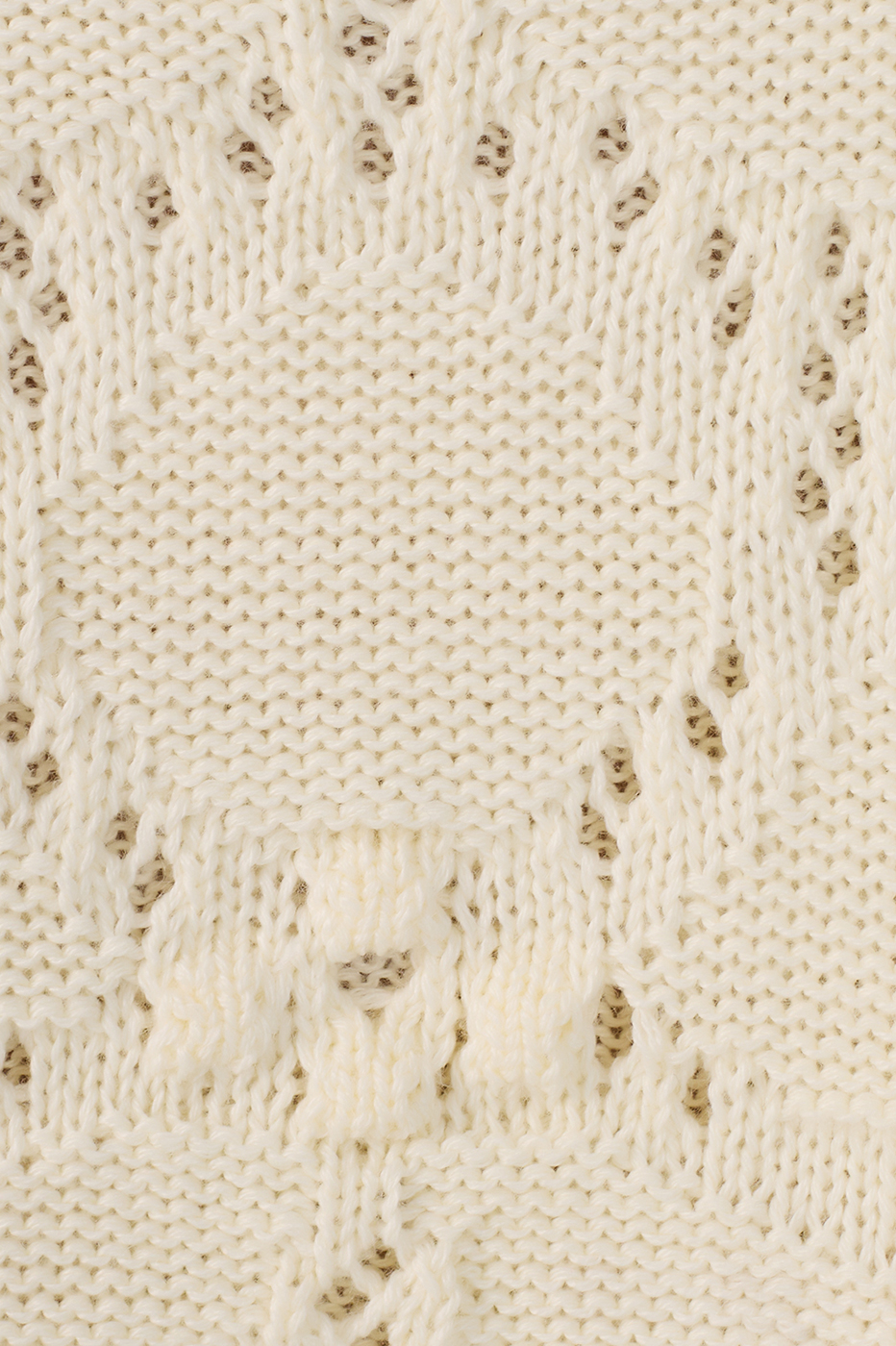 Beige Square Neck Sleeveless Tricot Blouse_6