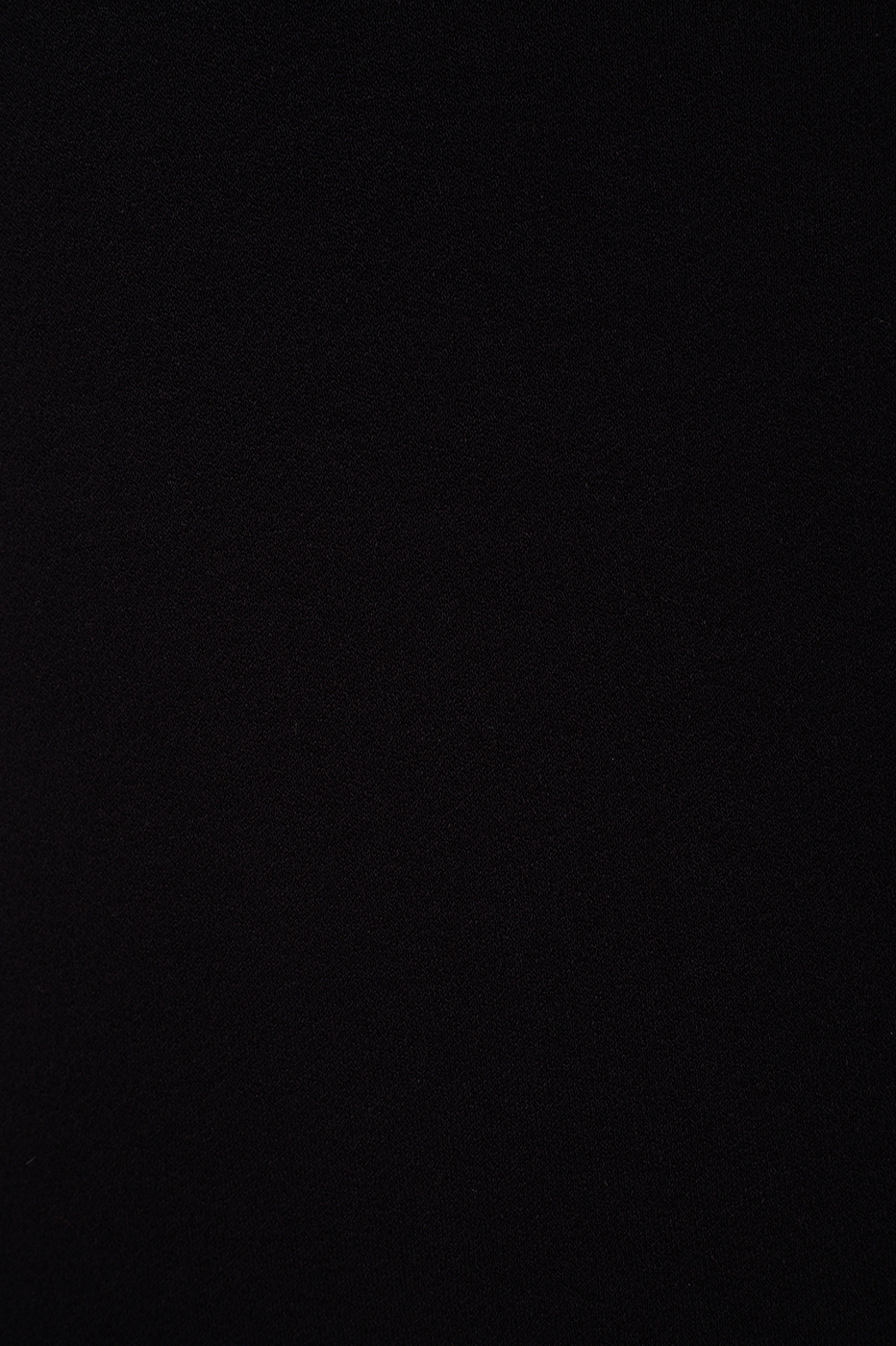 Black One-Shoulder Crepe Bodysuit