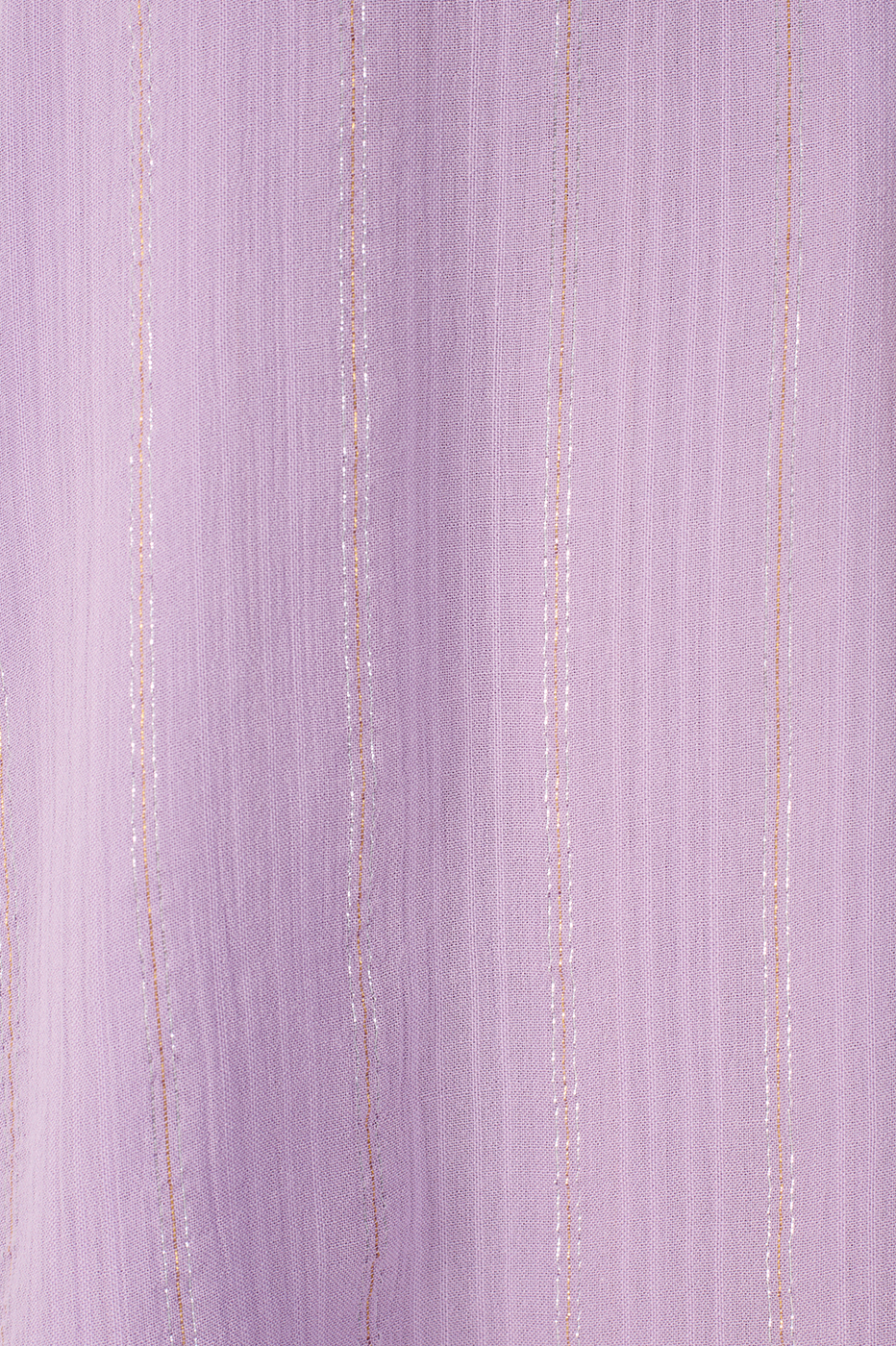 Lilac Lurex Smocked Layered Blouse_6