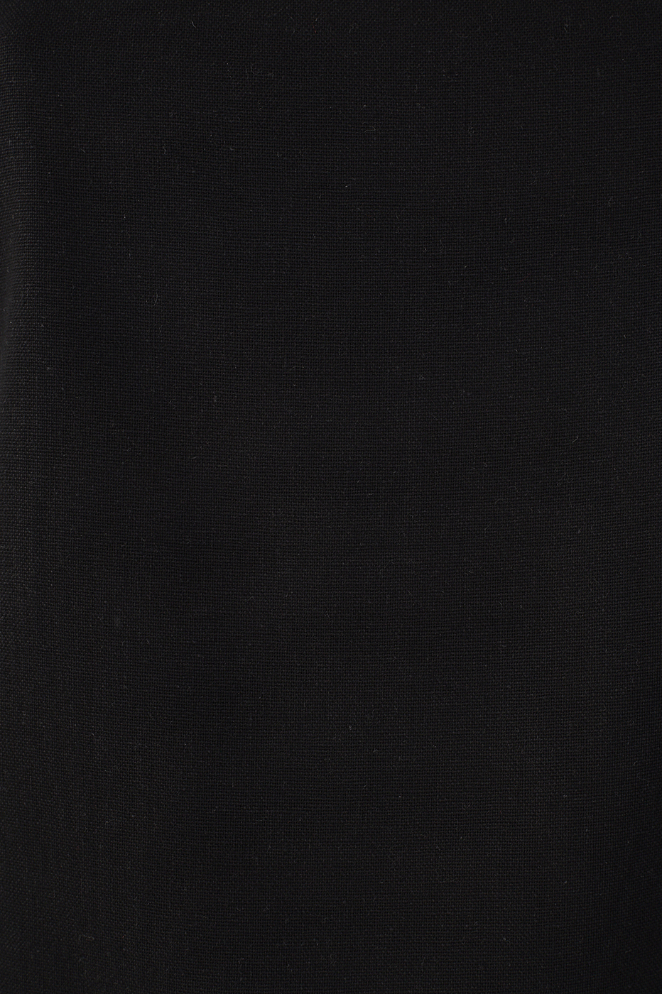 Black Open Back Ties Sleeveless Linen Blouse_6