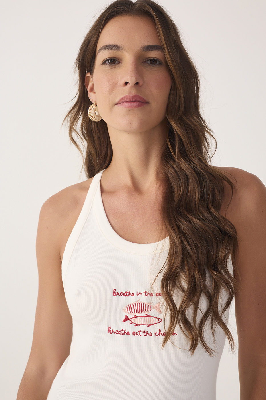 Embroidered Ocean Tank Top_5