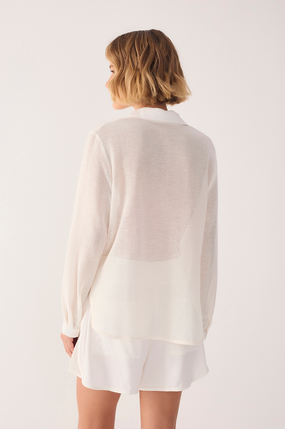 Detailed Linen Shirt with Canvas_6