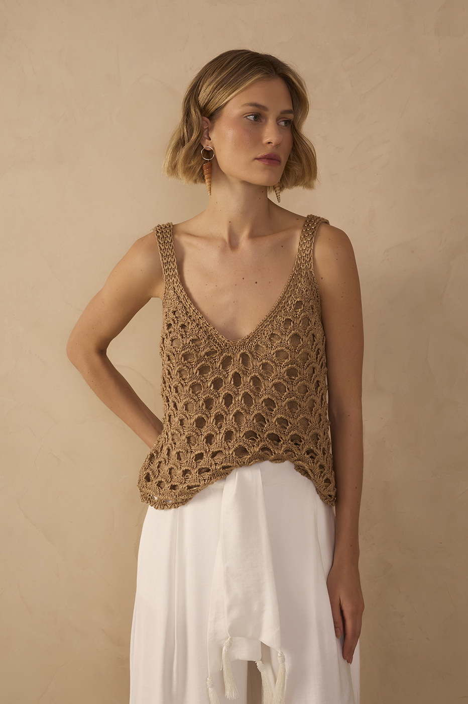 Summer Lurex Knit Top_1