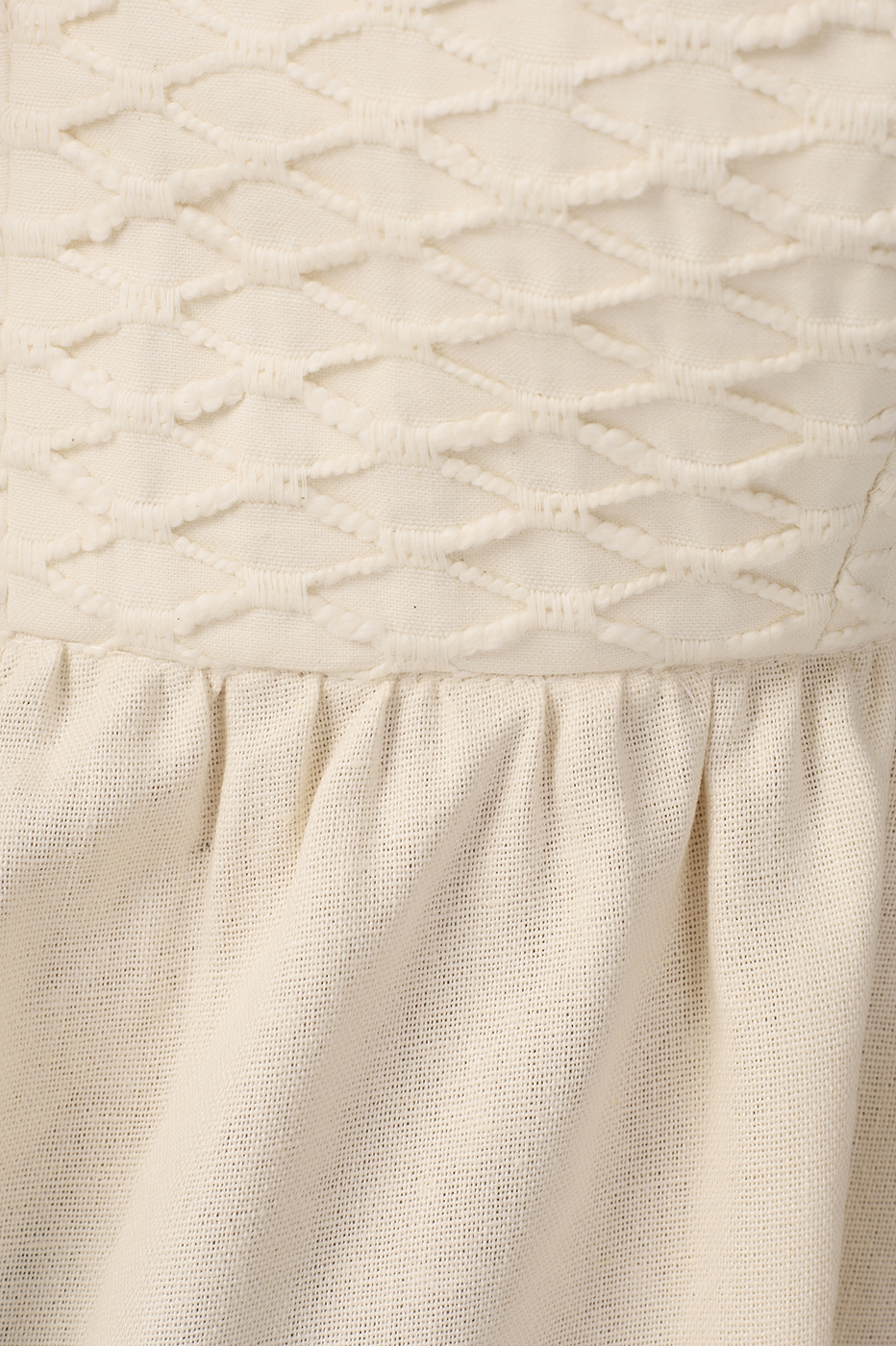 Linen Net Bust Blouse_6