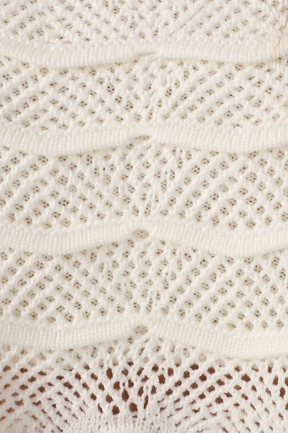 Off-White Square Neck Sleeveless Knit Blouse_6
