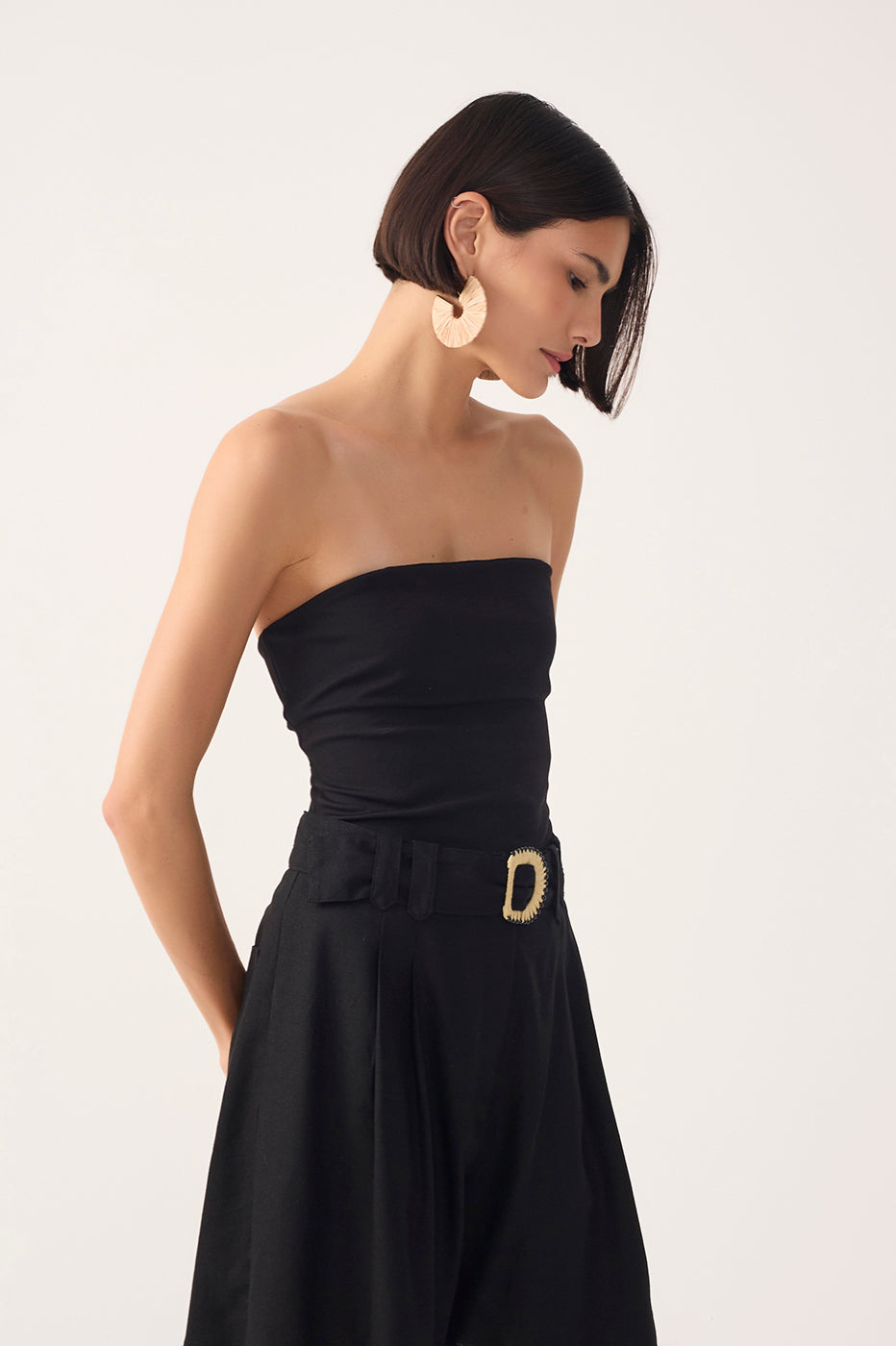 Black Strapless Bodysuit_3