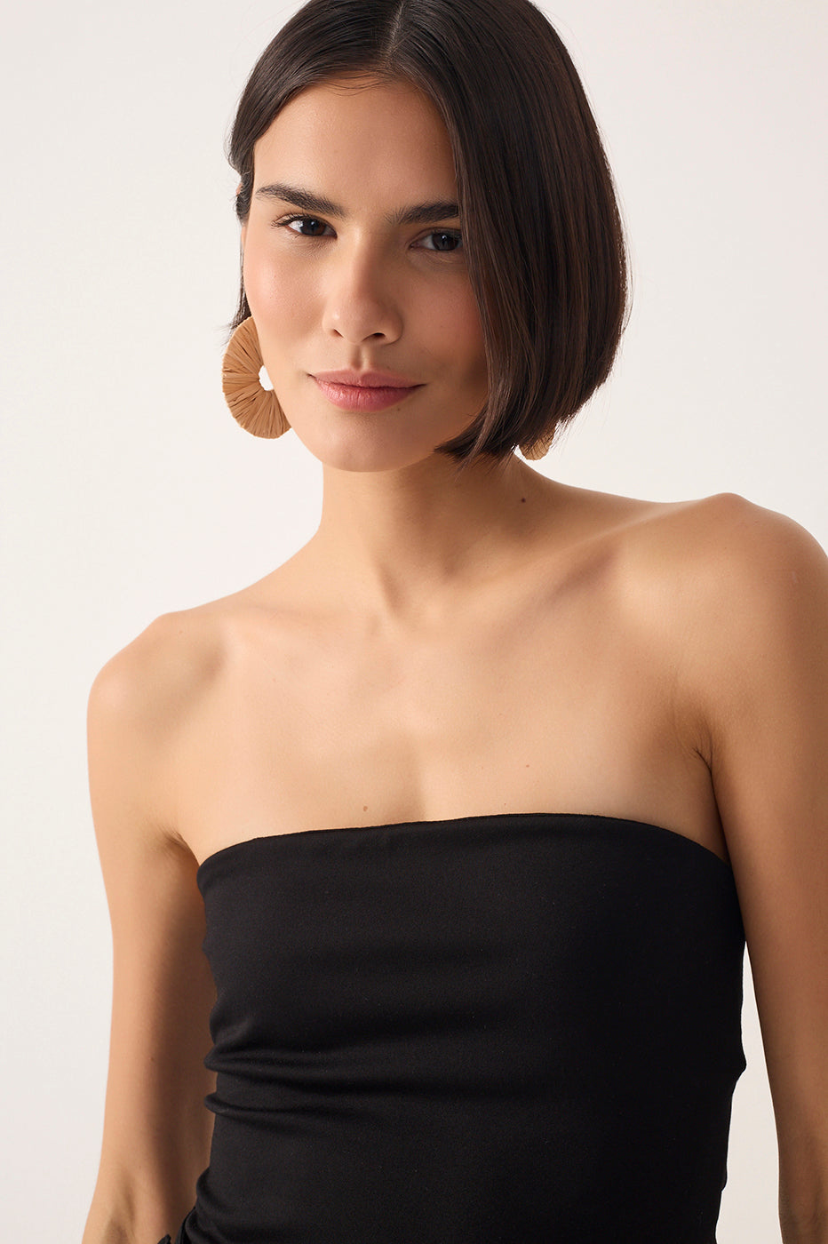Black Strapless Bodysuit_4