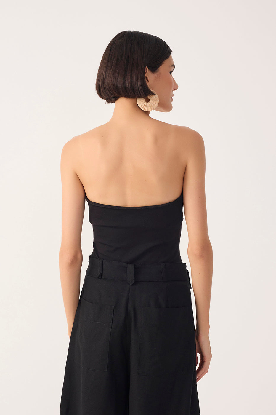 Black Strapless Bodysuit_6
