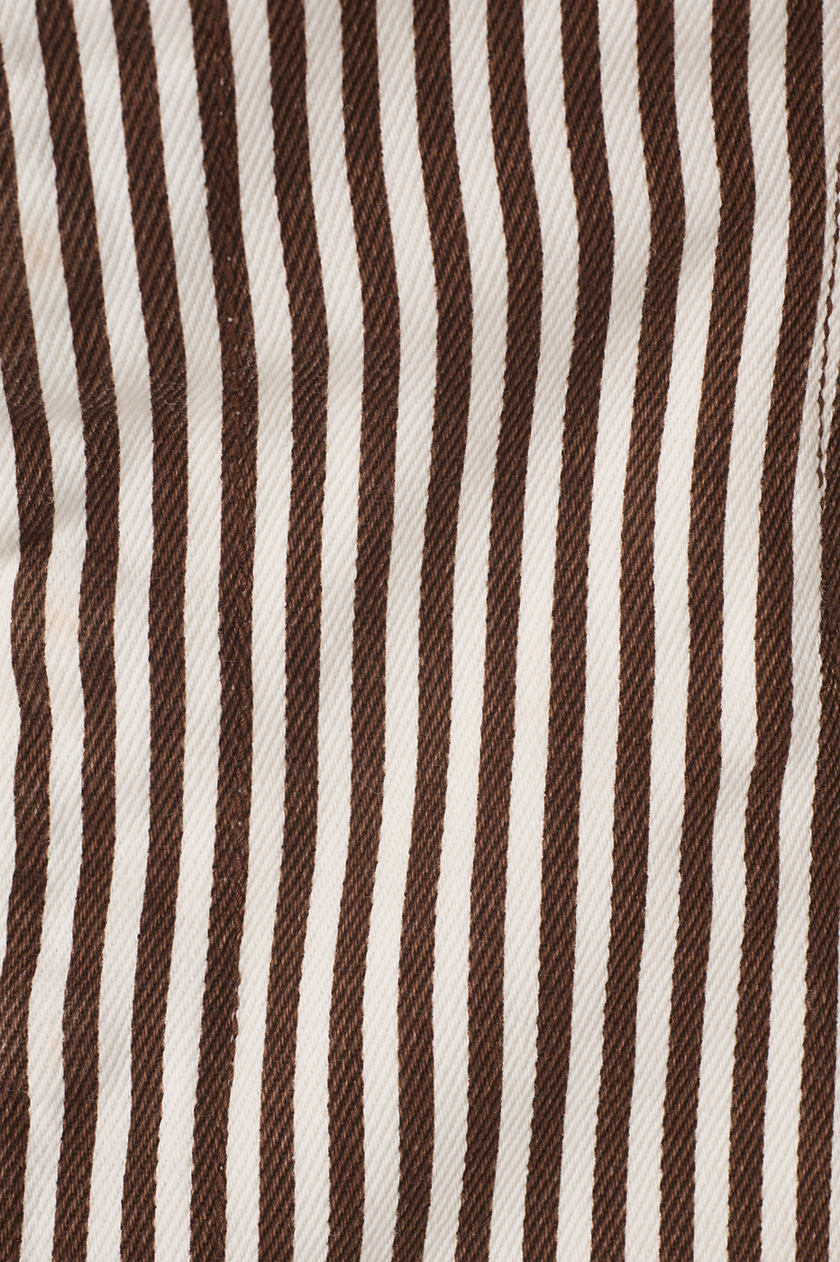 Brown Stripes Removable Straps Twill Top_6