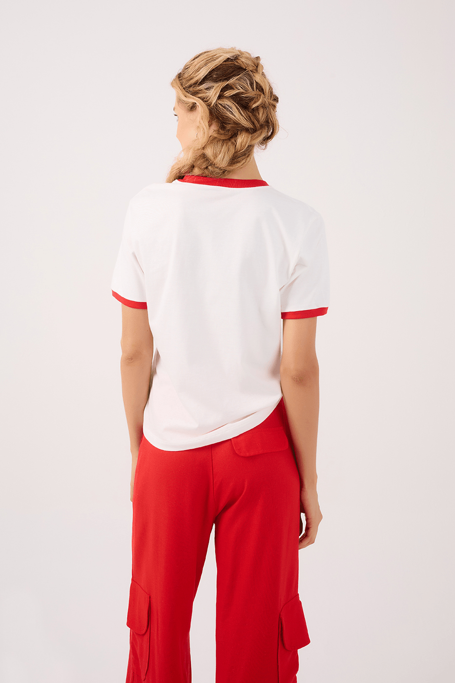 Off-White Embroidered "Piece and Quiet" T-Shirt_4