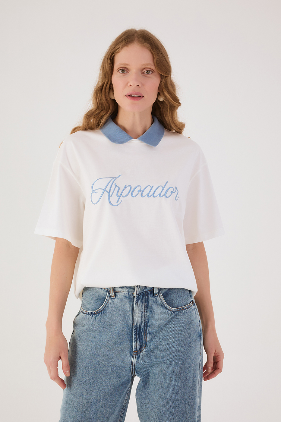 Off-White Arpoador Embroidered  T-Shirt