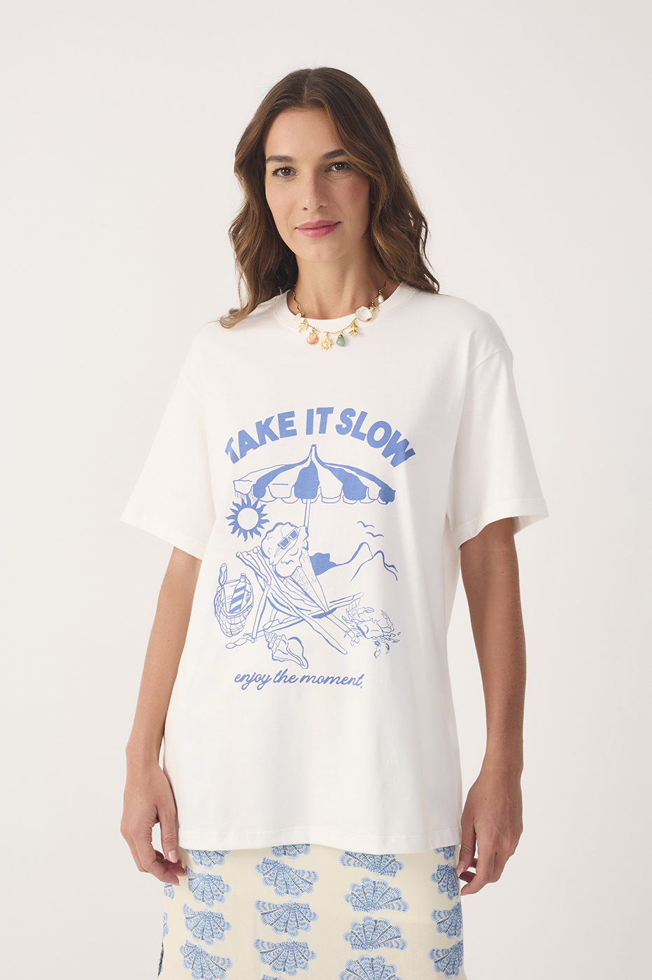 Take It Slow Silk T-shirt_5