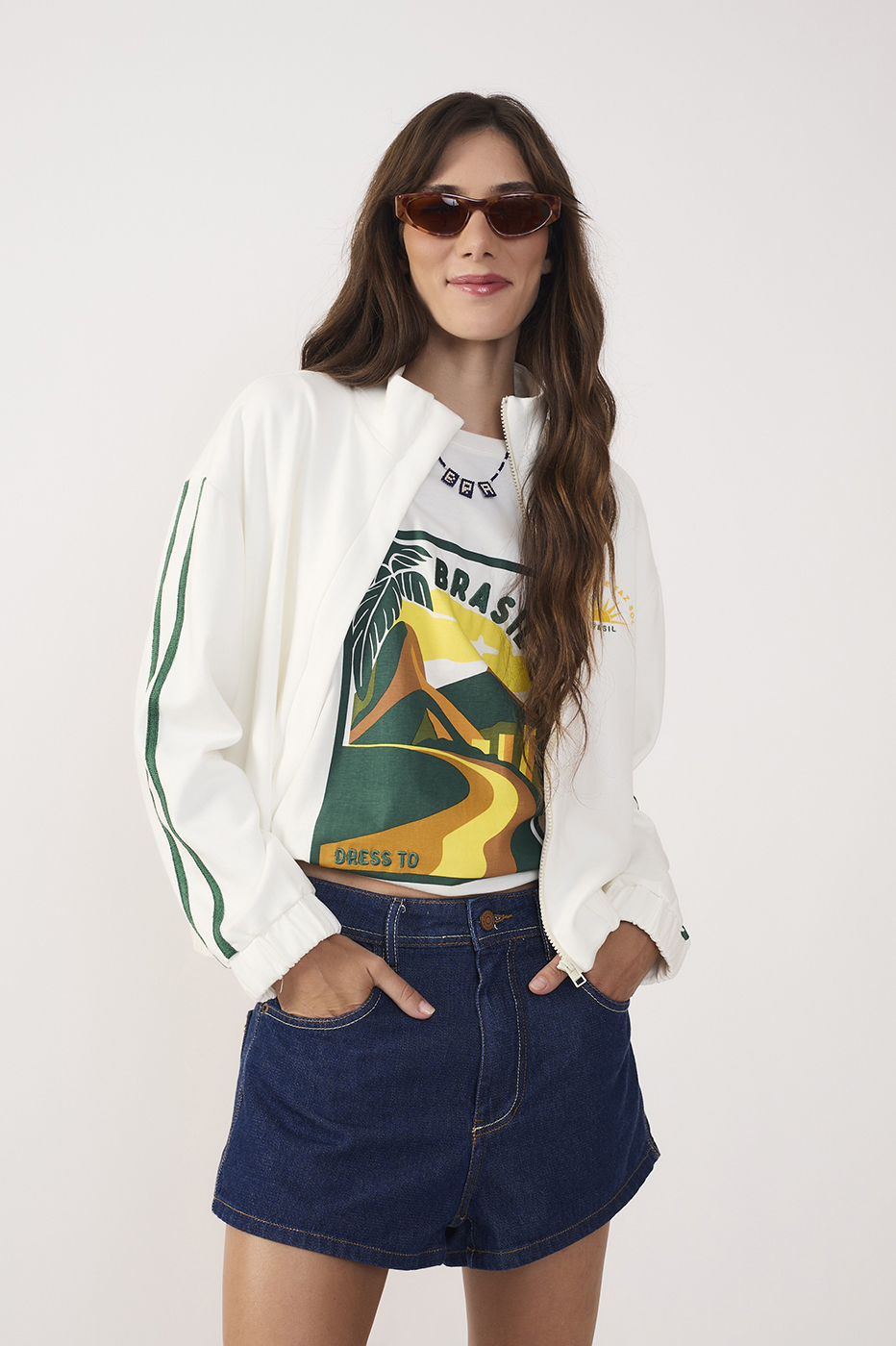 Off-White Brazil Silk Cotton T-Shirt_2