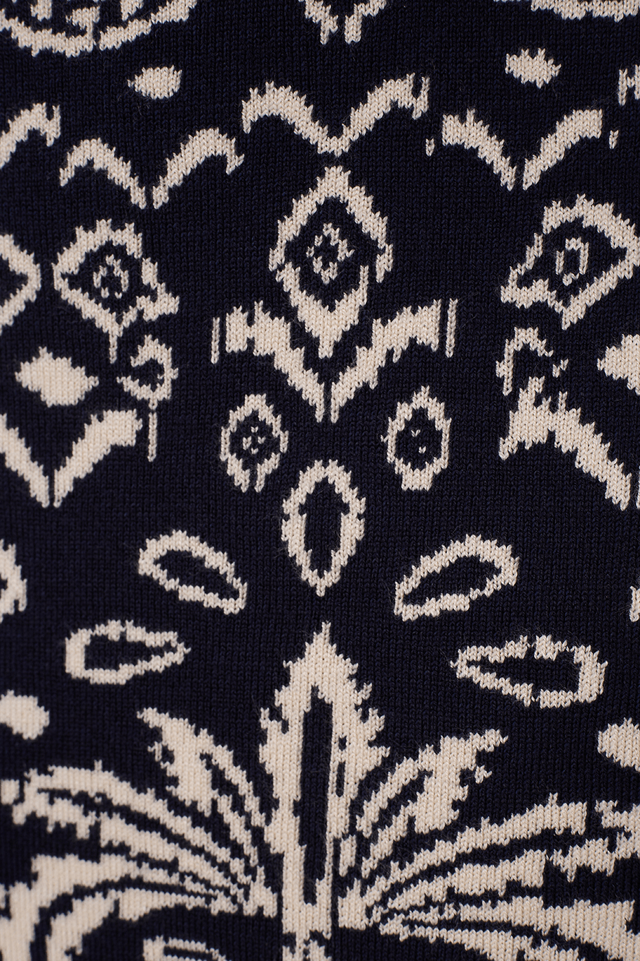 Black Tropikat Square Neck Tricot Crop Top_8