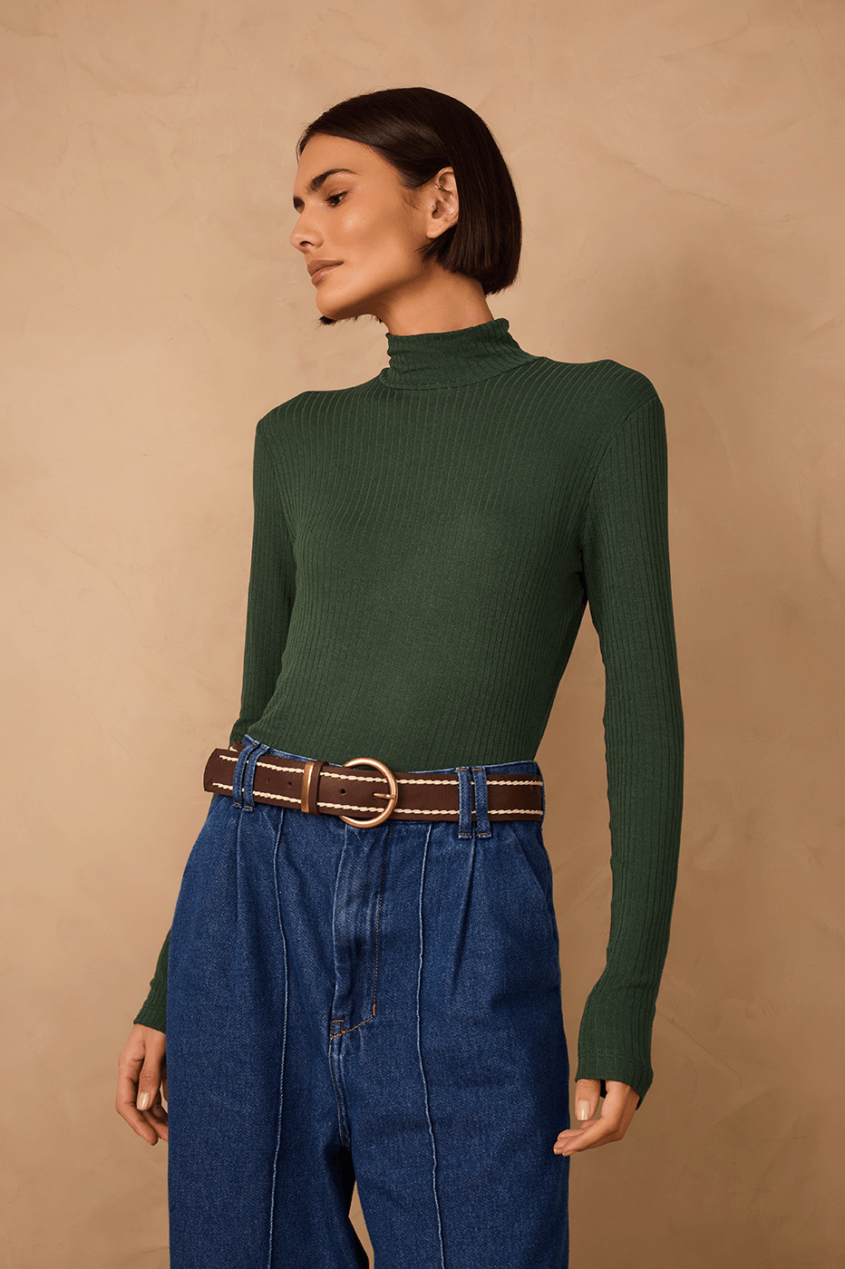 Turtleneck Ribbed Top_1