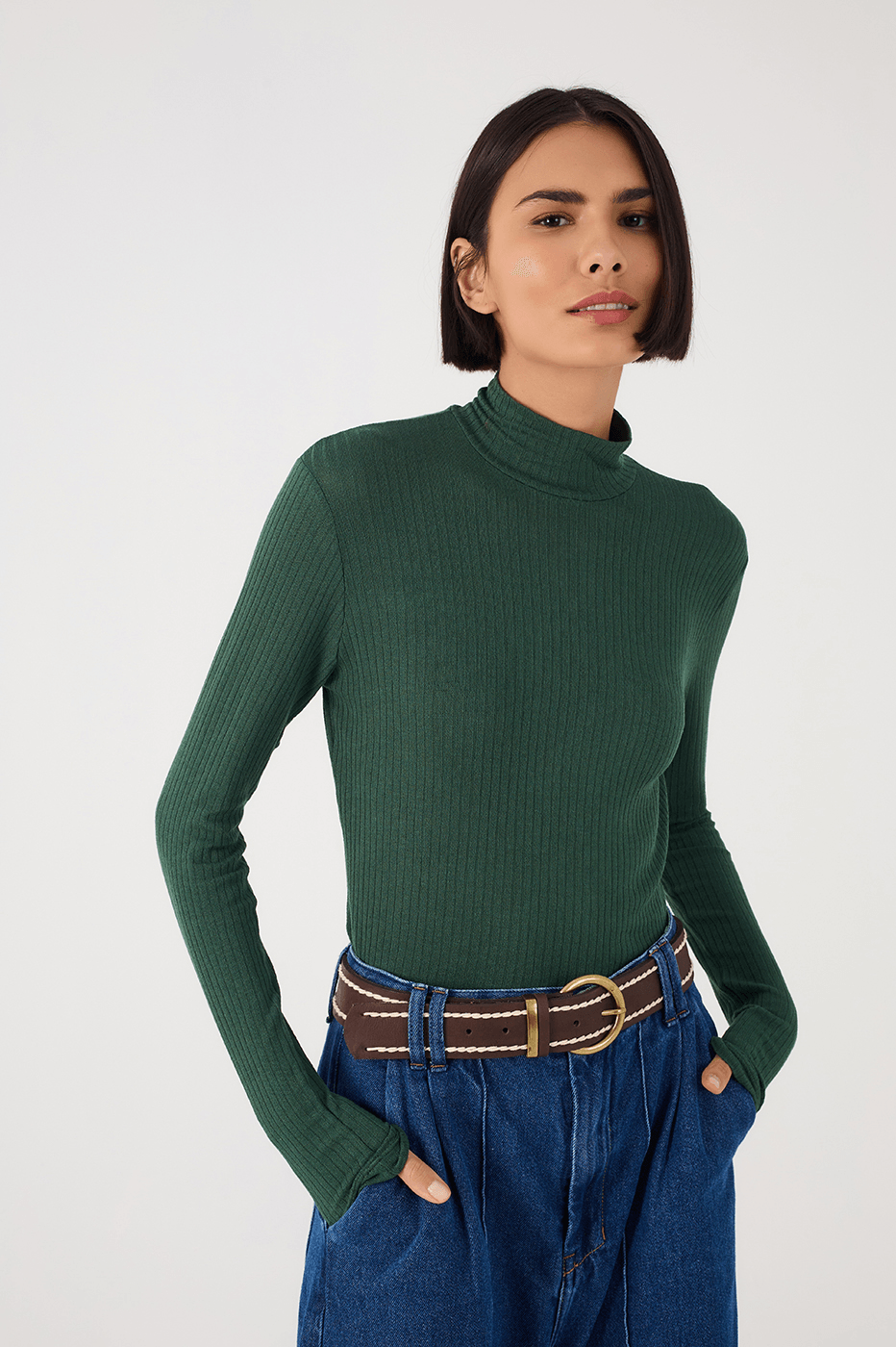 Turtleneck Ribbed Top_5