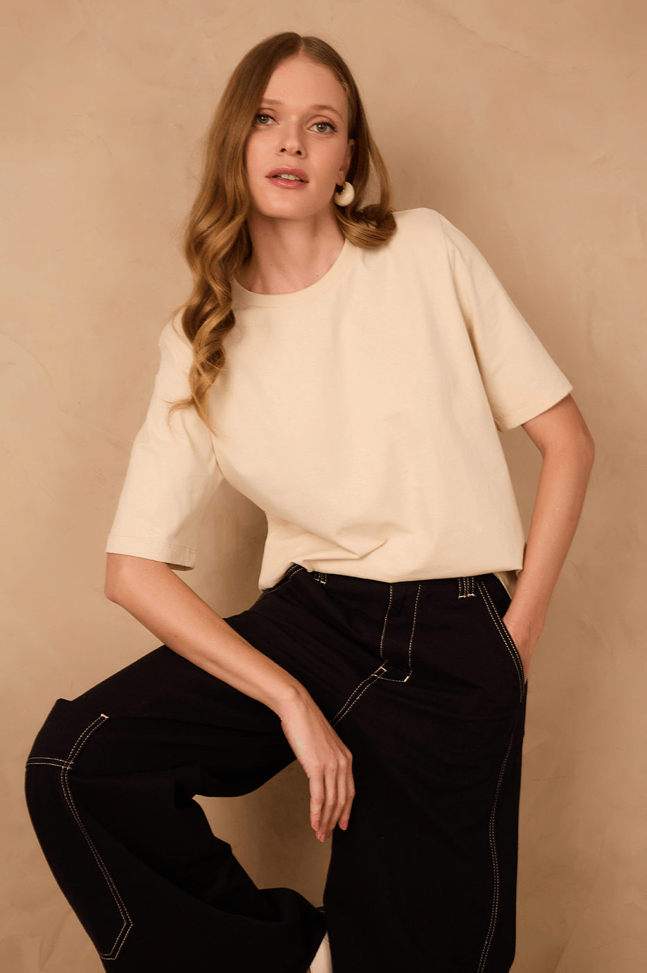 Off-White Padded Shoulders T-Shirt_1