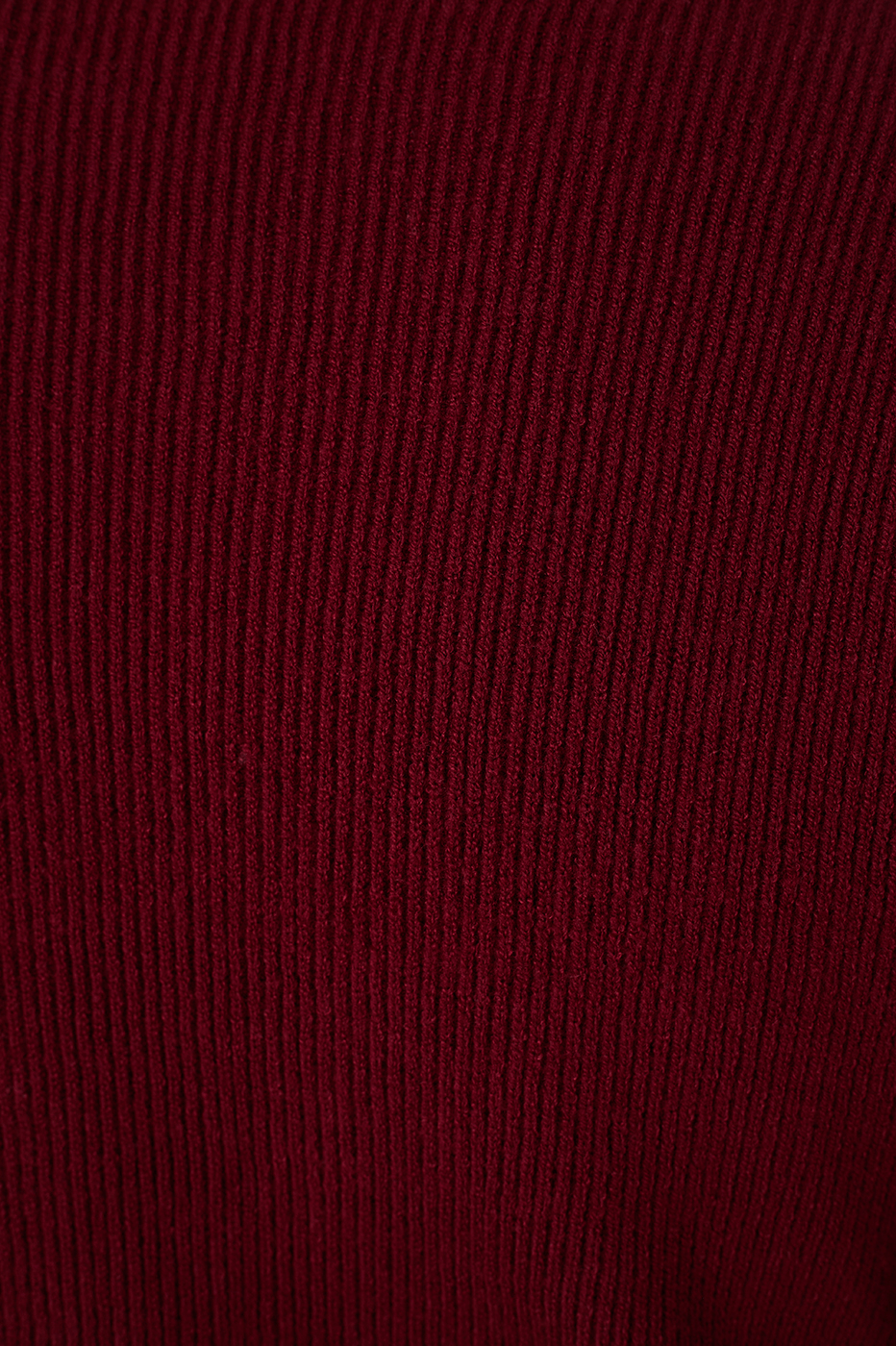 Wine Bossa Short Sleeve Crew Neck Tricot Blouse_7