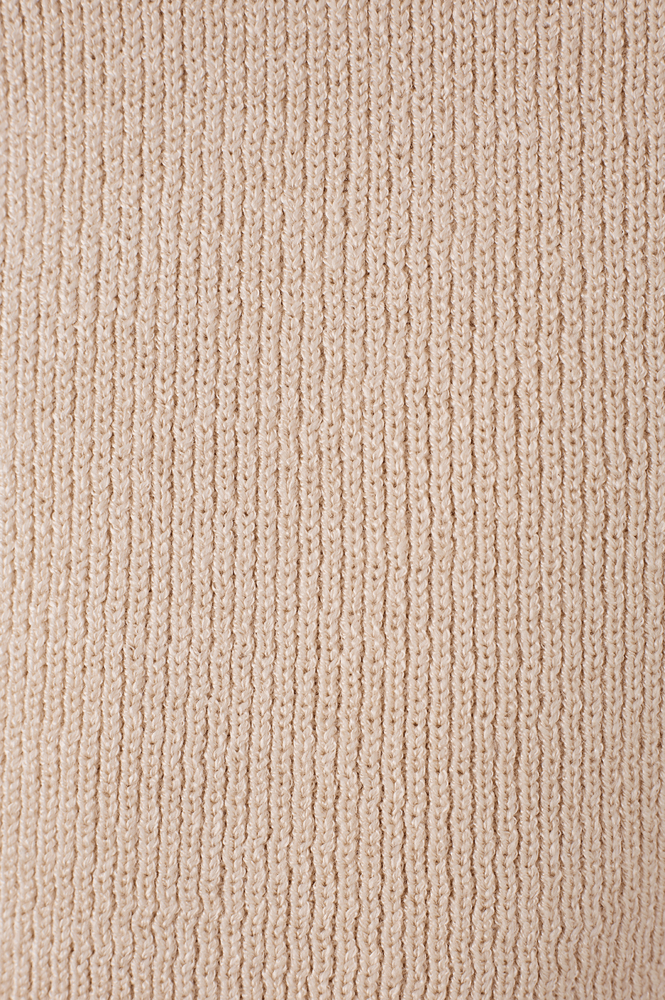 Off-White High Neck Ribbed Tricot Blouse_6