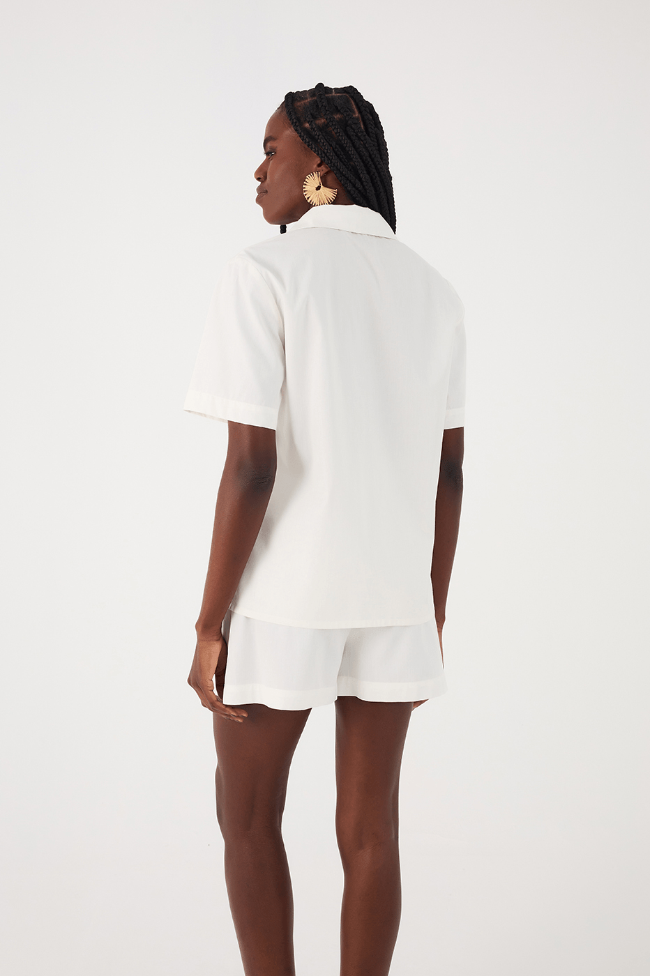 Embroidered Cotton Shirt