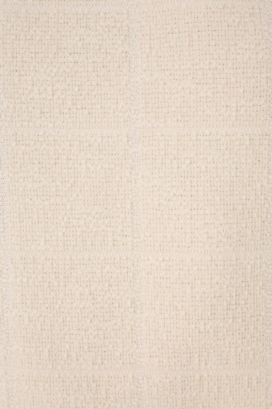 Off-White High Neck Sleeveless Boucle Blouse_7