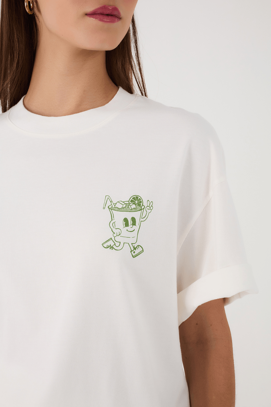 Off-White Lemon Caip Short Sleeve Graphic T-Shirt_4