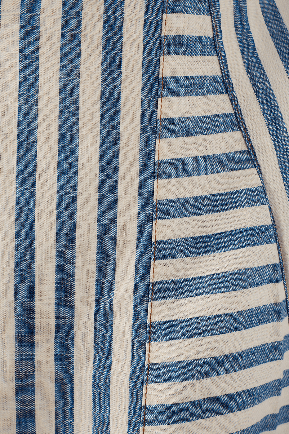 Denim Stripe Twill Pants