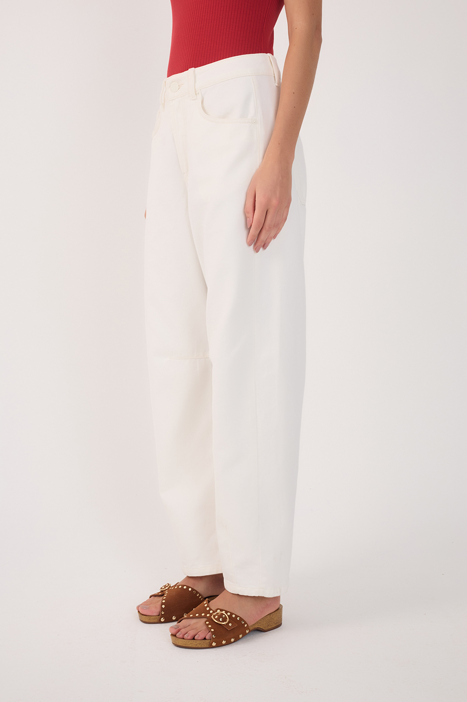 Barrel Twill Pants_3