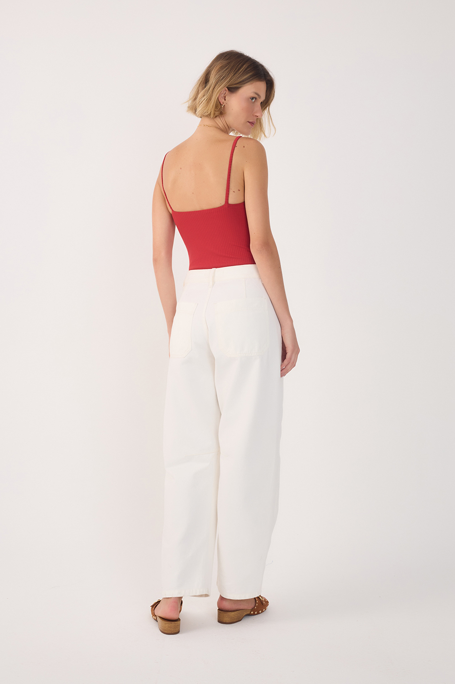 Barrel Twill Pants_5