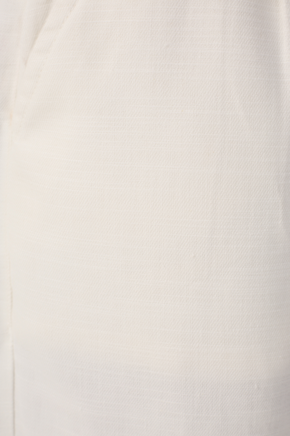 Off-White Topstitching Linen Twill Pants