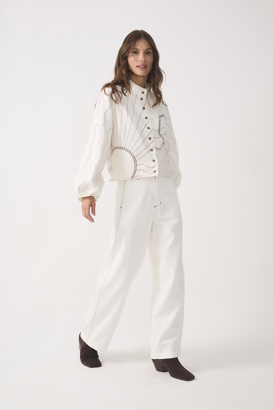 Off-White Belt Loops Pockets Twill Pants_3