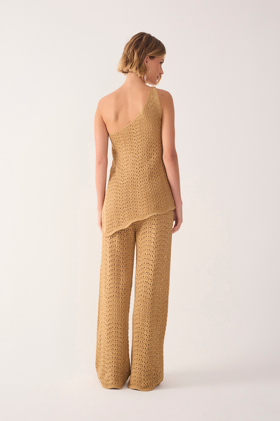 Solar Lurex Knit Pants