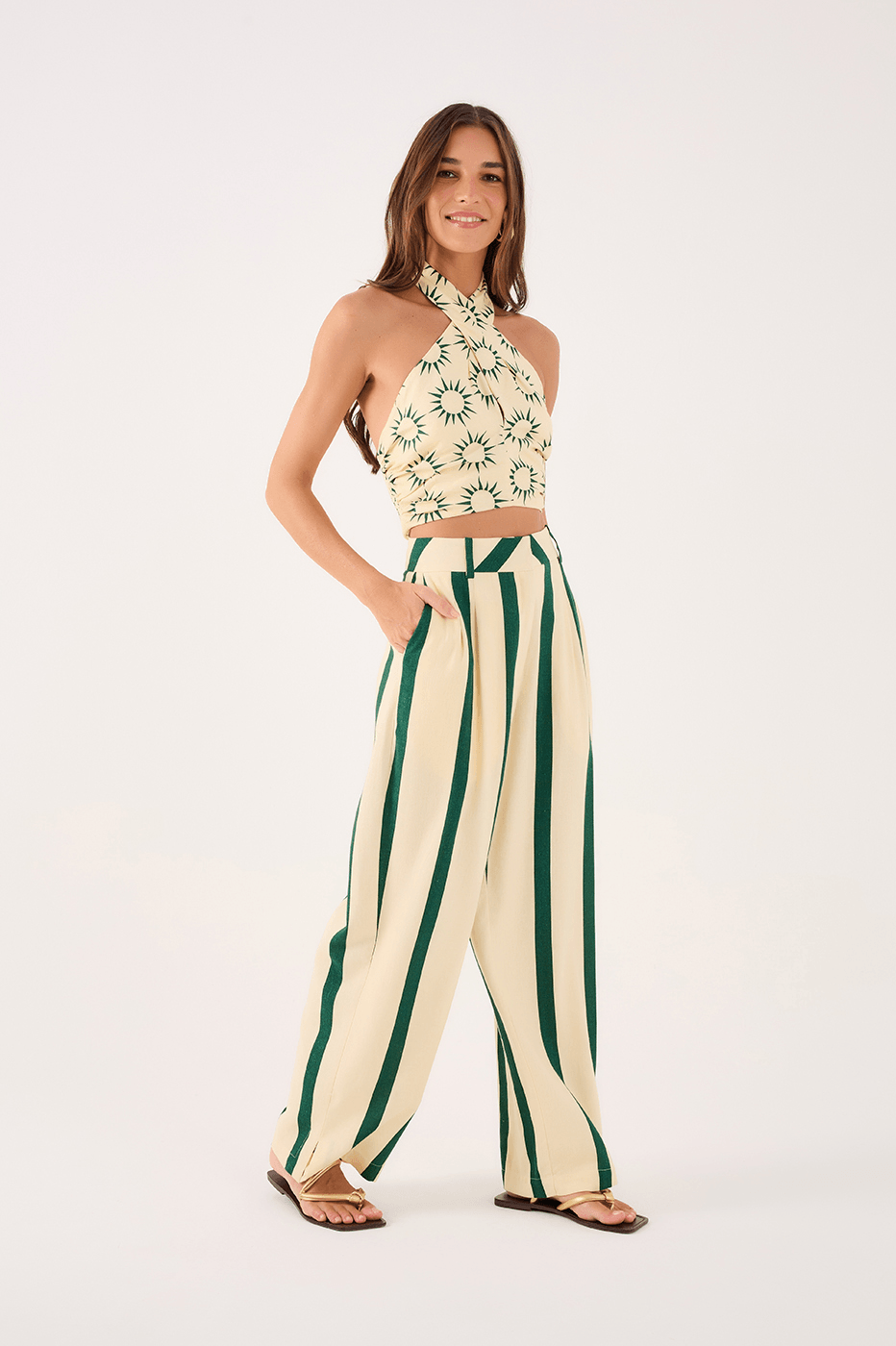 Off-White Costa Tailored Linen Pants_2